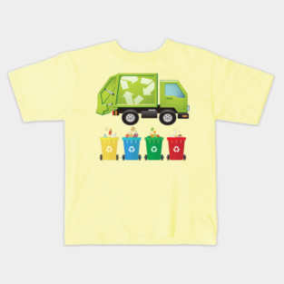 Garbage Truck Kids T-Shirt