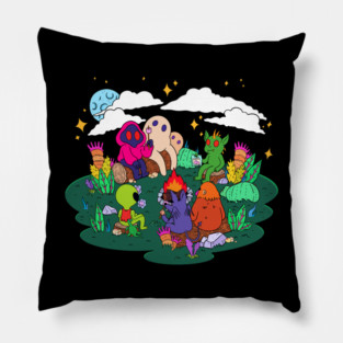Cryptid Camping Pillow