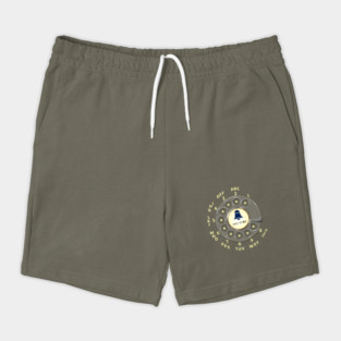 Retro Rotary Dial Shorts