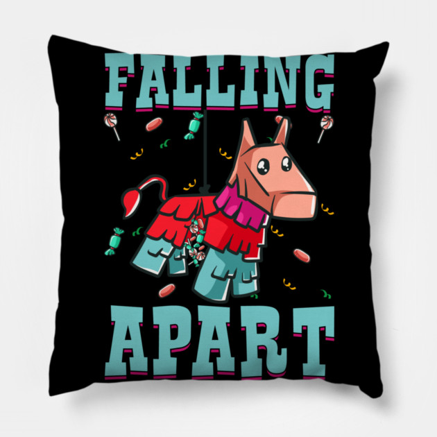 Cinco de mayo Funny Falling Apart Pinata product Pillow by creative