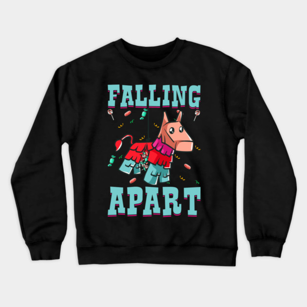 Cinco de mayo Funny Falling Apart Pinata product Crewneck Sweatshirt by creative