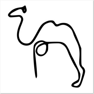 Picasso's Camel Posters and Art