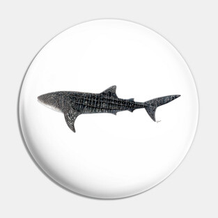 Whale shark Pin