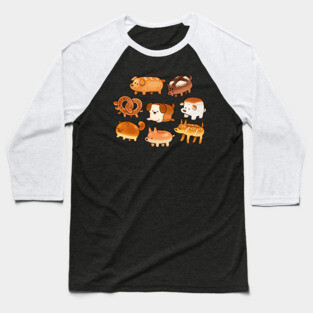 Dog Bread - Circle Baseball T-Shirt