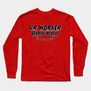 Virtual Reality Worker Long Sleeve T-Shirt
