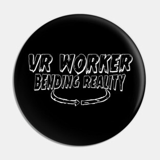 Virtual Reality Worker Pin
