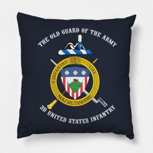 3d US Infantry Regiment (The Old Guard) unofficial crest Pillow