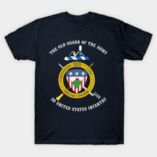 3d US Infantry Regiment (The Old Guard) unofficial crest T-Shirt