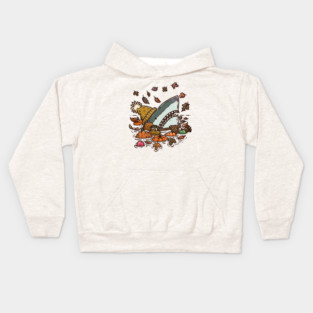 Fall Shark Kids Hoodie