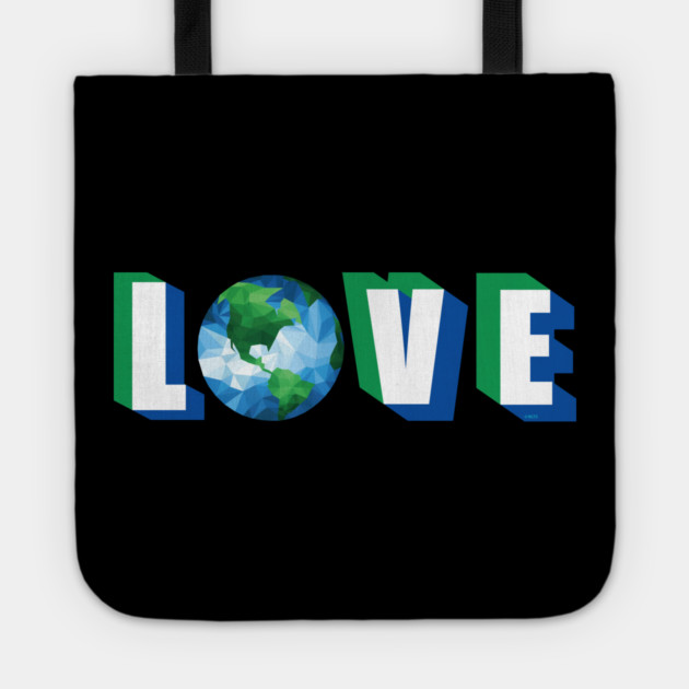 Love our Planet Earth Day Tote by creative