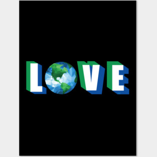 Love our Planet Earth Day Posters and Art