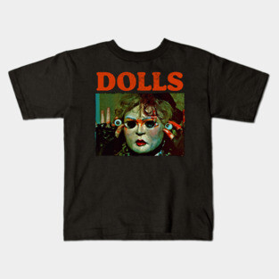 DOLLS Retro 80s Cult Classic Horror Kids T-Shirt