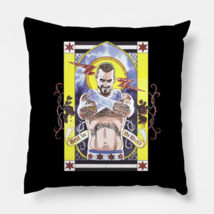 cm punk Pillow