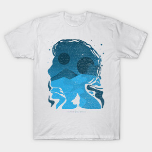 Paul Atreides on Arrakis, Double Exposure Minimalist Illustration T-Shirt
