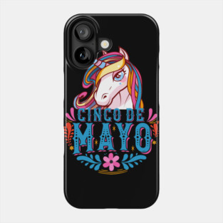 Cinco de mayo Mexican Unicorn Funny Humor product Phone Case