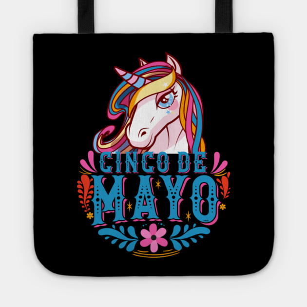 Cinco de mayo Mexican Unicorn Funny Humor product Tote by creative