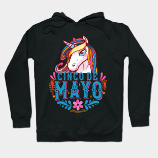Cinco de mayo Mexican Unicorn Funny Humor product Hoodie