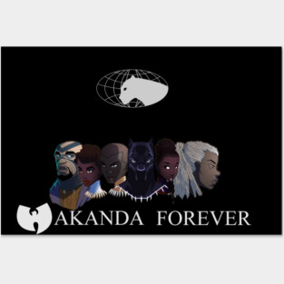 Wakanda 4ever!! Posters and Art