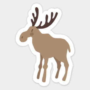 Moose Sticker