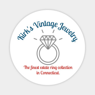 Kirk's Vintage Jewelry Magnet