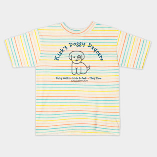 Kirk's Doggy Daycare Kids T-Shirt