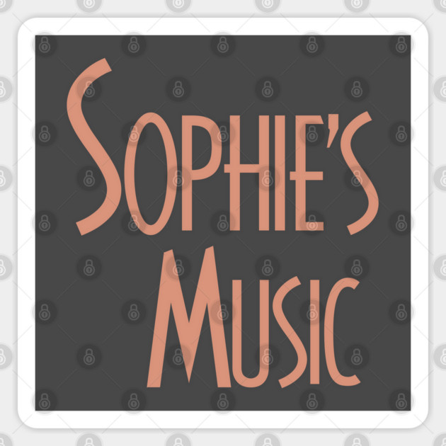 Sophie's Music Sticker by Stars Hollow Mercantile