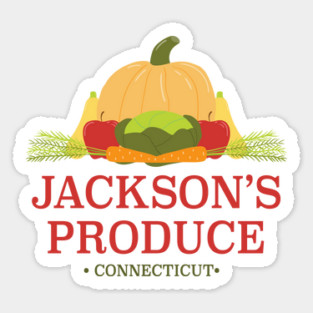 Jackson's Produce Connecticut Sticker