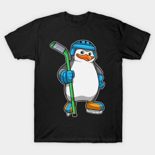 Penguin Ice hockey Ice hockey stick T-Shirt