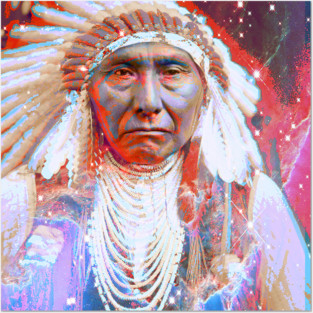 Native American Crazy Horse Posters and Art
