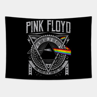 Pink Of The Moon Vintage Tapestry