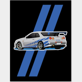 Brian's Skyline Posters and Art
