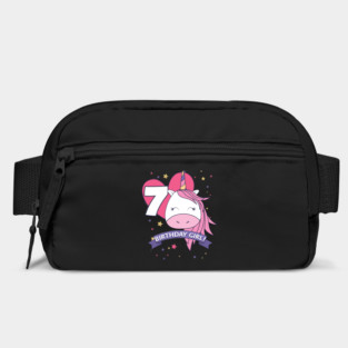 Birthday Girl! Unicorn 7th Birthday graphic design Gifts Bag