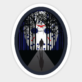 Friday the 13th "Jason is Watching" Sticker