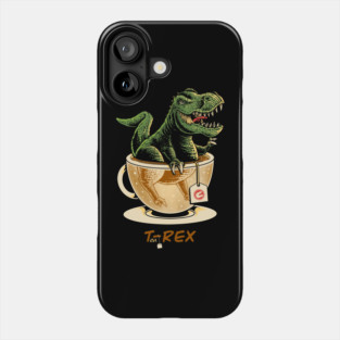 Tea-Rex Phone Case