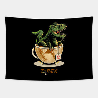 Tea-Rex Tapestry
