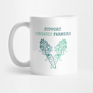 Support Organic Farmers Mug