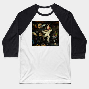 HELL  Tree Man by Hieronymus Bosch Baseball T-Shirt