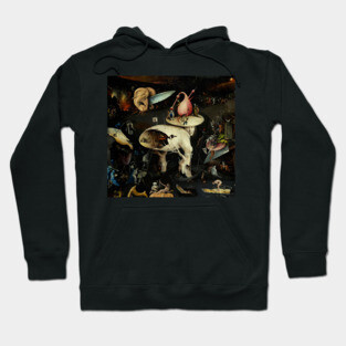 HELL  Tree Man by Hieronymus Bosch Hoodie
