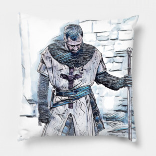 Templar Knight Pillow