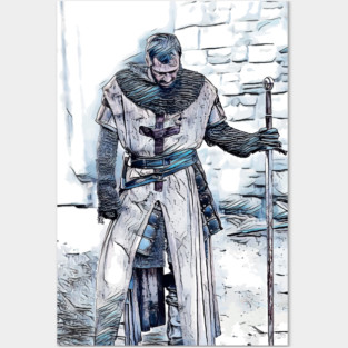 Templar Knight Posters and Art