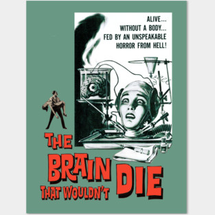 The Brain That Wouldn't Die Posters and Art