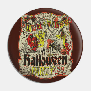 Oingo Boingo Halloween Party 1989 Pin