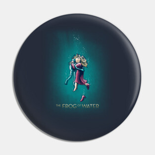 The frog of water Pin