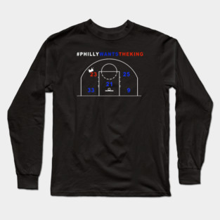 Philly Wants the King Long Sleeve T-Shirt