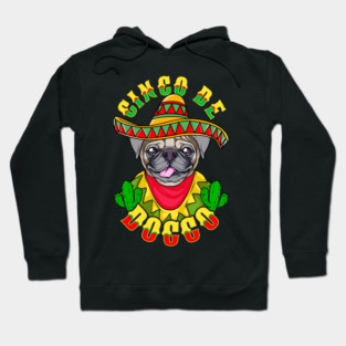 Cinco de Doggo Funny Pug Dog for Cinco de Mayo product Hoodie