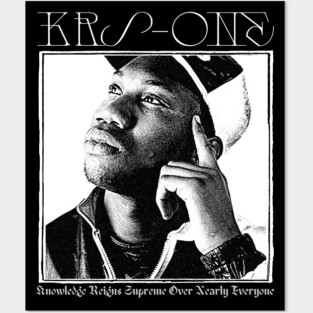 KRS-ONE  \\/\ Old School Hip Hop Posters and Art