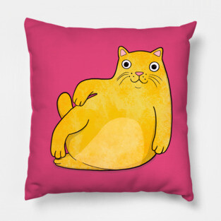 Fat Cat Pillow
