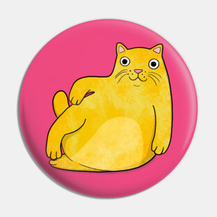 Fat Cat Pin