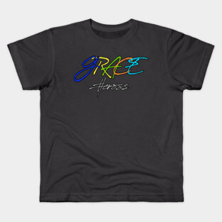 Grace #Cross - Faith Upon A Cross Believe In Grace Kids T-Shirt