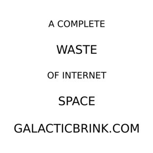 Waste of Internet Space T-Shirt